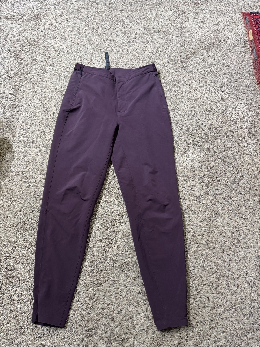 lululemon athletica Women's Slim Chinos in Deep Plum